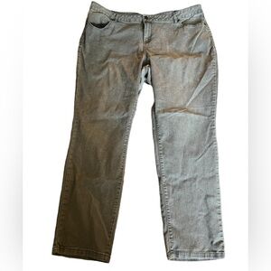 ROUTE 66 Ash Gray Tapered Jeans